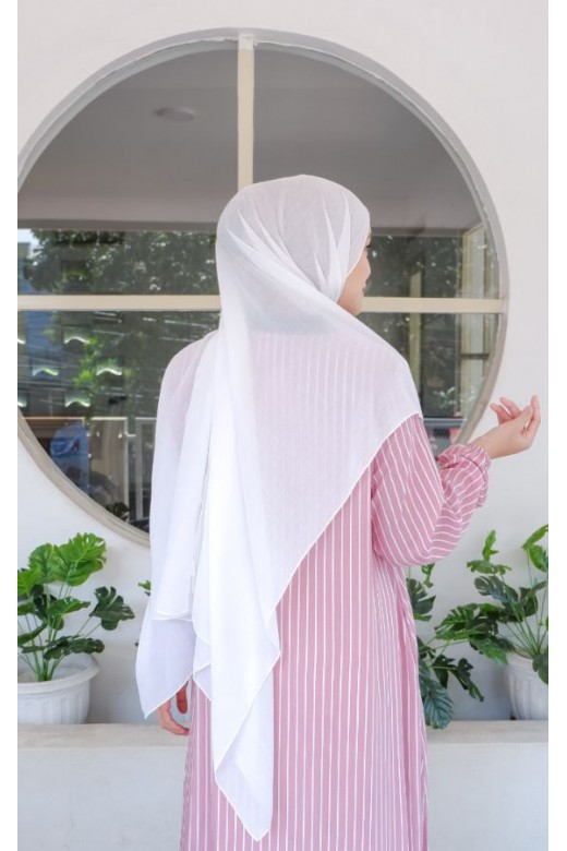 Pasmina Voal Gucci White